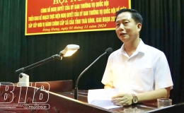 Đông Hưng: Công bố Nghị quyết của Ủy ban Thường vụ Quốc hội về sắp xếp đơn vị hành chính cấp xã