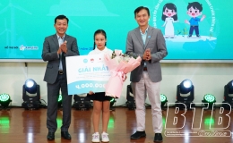 Học sinh Thái Bình đạt giải nhất cuộc thi "Hùng biện tiếng Anh cho trẻ em về phòng, chống thiên tai và thích ứng biến đổi khí hậu 2024"
