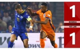 Kết quả bàn thắng Bosnia vs Hà Lan: 1-1 (Vòng bảng Nations League 2024/25)