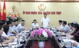 Kiểm tra công tác khuyến học, khuyến tài, xây dựng xã hội học tập tại huyện Thái Thụy