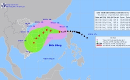Tin bão trên biển Đông (Cơn bão số 7)