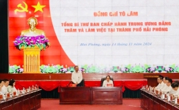 Tổng Bí thư Tô Lâm: Hải Phòng cần có tầm nhìn và giải pháp đột phá để sớm trở thành thành phố phát triển hàng đầu châu Á và thế giới