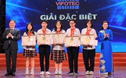 Trao giải 106 sản phẩm sáng tạo thanh thiếu niên toàn quốc