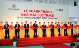 Khánh thành nhà máy sản xuất xe khách mang thương hiệu Việt Nam