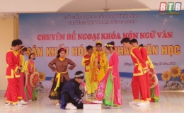 Hơn 1.500 học sinh hào hứng với chuyên đề sân khấu hóa tác phẩm văn học