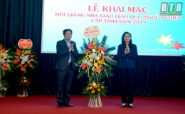 Khai mạc hội giảng nhà giáo giáo dục nghề nghiệp cấp tỉnh năm 2019