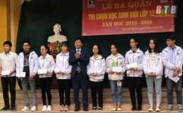 Hơn 1.600 học sinh lớp 12 bước vào kỳ thi chọn học sinh giỏi cấp tỉnh