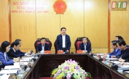 Hội nghị liên tịch thống nhất chương trình kỳ họp bất thường, HĐND tỉnh khóa XVI