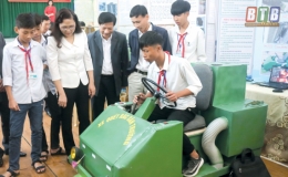 Thắp lửa đam mê sáng tạo khoa học cho học sinh