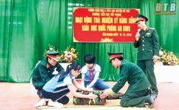 Công tác tuyên giáo trong lực lượng vũ trang tỉnh
