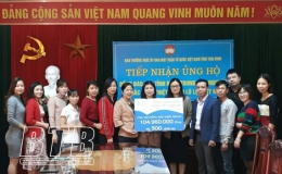 Công ty TNHH TAV ủng hộ đồng bào miền Trung bị lũ lụt, thiên tai