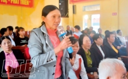 Hưng Hà: Lắng nghe và giải quyết nguyện vọng chính đáng của nhân dân