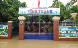 Mưa lớn gây ngập nhiều nơi tại Khánh Hòa và Phú Yên