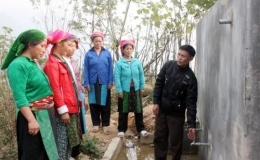 Nỗ lực cải thiện chất lượng nước sạch nông thôn ở vùng cao Hà Giang