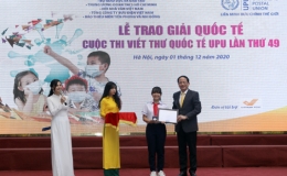 Phát động cuộc thi viết thư quốc tế UPU với chủ đề về phòng, chống dịch Covid-19