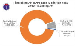 Thêm 6 ca mắc COVID-19 mới, được cách ly sau khi nhập cảnh