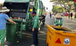 Thu phí rác thải sinh hoạt theo khối lượng từ 2022