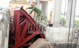 Tiền Hải đẩy mạnh làm thủy lợi nội đồng