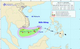 Tin bão trên biển Đông (Cơn bão số 14)