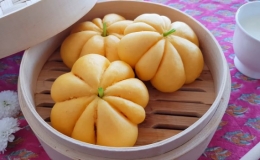 Cách làm bánh bao bí đỏ