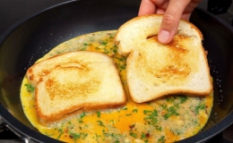 Cách làm sandwich trứng lạ miệng cho bữa sáng