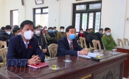 Đại biểu HĐND tỉnh khóa XVII và đại biểu HĐND huyện khóa XX tiếp xúc cử tri sau kỳ họp thứ ba tại Kiến Xương