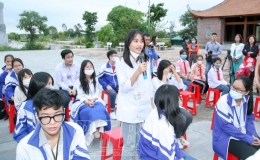 Hai nữ sinh THCS xây dựng mô hình tự học theo tấm gương nhà bác học Lê Quý Đôn