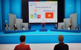 Học sinh Việt Nam đoạt giải nhất cuộc thi Olympiad tiếng Pháp