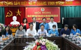 Khối các công đoàn ngành Công Thương ký kết giao ước thi đua năm 2022