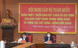 Quán triệt, triển khai Kết luận và Quy định của Ban Chấp hành Trung ương Đảng về công tác xây dựng, chỉnh đốn Đảng
