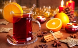 Rượu vang nóng - thức uống mùa Giáng sinh