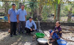 Cần Thơ: Mở rộng đường ống cấp nước sạch phục vụ người dân ở rạch Rau Mui