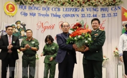 Kỷ niệm 78 năm ngày thành lập Quân đội Nhân dân Việt Nam tại Đức