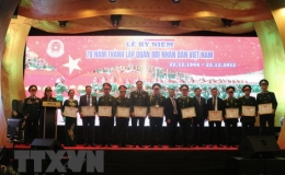 Kỷ niệm 78 năm thành lập Quân đội Nhân dân Việt Nam tại Cộng hòa Séc