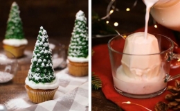 Làm bánh cây thông Noel đón Giáng sinh