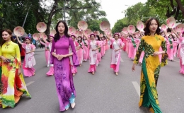 Lễ hội áo dài du lịch Hà Nội 2022