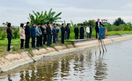 Mô hình nuôi tôm thẻ chân trắng trong ao bán nổi cho lãi hơn 350 triệu đồng/ha