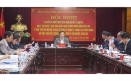 Sơ kết 5 năm thực hiện Nghị quyết 19-NQ/TW của Ban Chấp hành Trung ương Đảng (khóa XII)