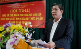 Tháo gỡ khó khăn cho doanh nghiệp, cơ sở sản xuất, kinh doanh thực phẩm