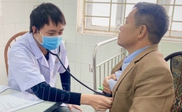 Vũ Thư khám sức khỏe định kỳ cho cán bộ năm 2022