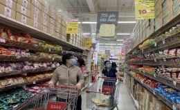 11 tháng năm 2023, tổng mức bán lẻ hàng hóa và doanh thu dịch vụ tiêu dùng tăng 9,6%
