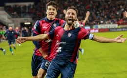 Cagliari ngược dòng thắng kịch tính trước Sassuolo
