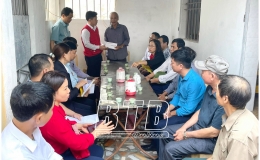 Hội Chữ thập đỏ tỉnh: Trao kinh phí hỗ trợ đột xuất cho gia đình nạn nhân tử vong do tai nạn lao động tại huyện Thái Thụy