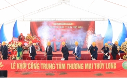 Khởi công xây dựng Trung tâm thương mại dịch vụ Thủy Long