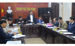 Thảo luận về dự thảo cuốn "Lịch sử Đảng bộ thành phố Thái Bình giai đoạn 2000 – 2020"