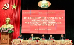 Tiếp tục triển khai đồng bộ, sáng tạo, hiệu quả hoạt động đối ngoại