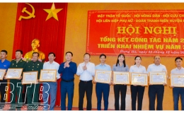 Ủy ban MTTQ huyện Hưng Hà và các tổ chức chính trị - xã hội của huyện triển khai nhiệm vụ năm 2024