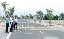 Quỳnh Phụ: Nỗ lực đấu giá quyền sử dụng đất để tăng thu ngân sách