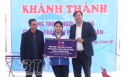 Tiền Hải: Khánh thành công trình Ngôi nhà số cho em và sân thể thao phức hợp