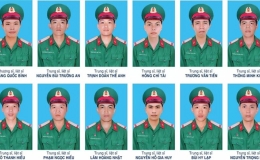 Truy tặng Huân chương Bảo vệ Tổ quốc cho 12 liệt sĩ Quân khu 7